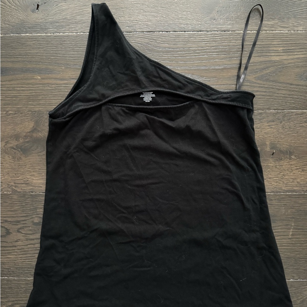 Torrid Black Asymmetrical Tank